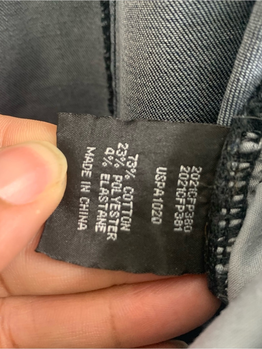 Universal Standard Kiera Barrel Leg Jeans Size 16 Stretchy Indigo Wash - Picture 6 of 6